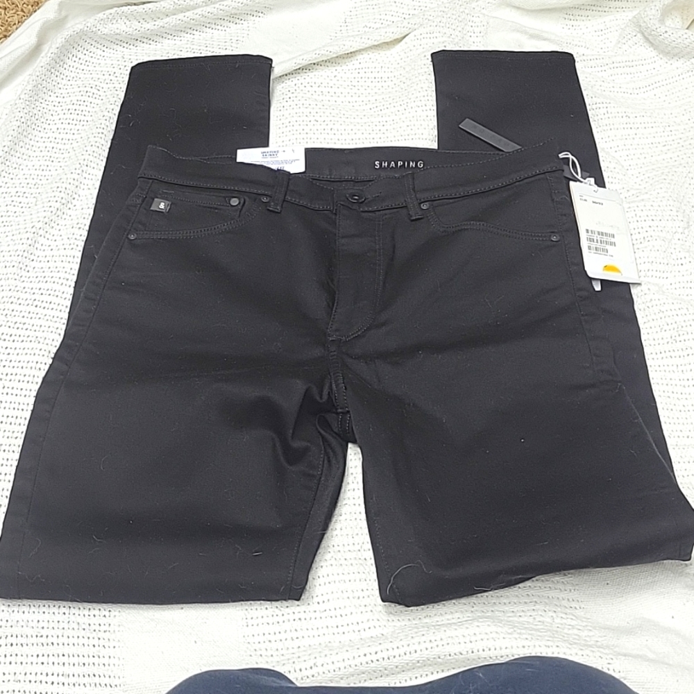 H&M Shaping no fade blk skinny jeans